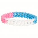 Trans Pride Silicone Wrist/Ankle Band
