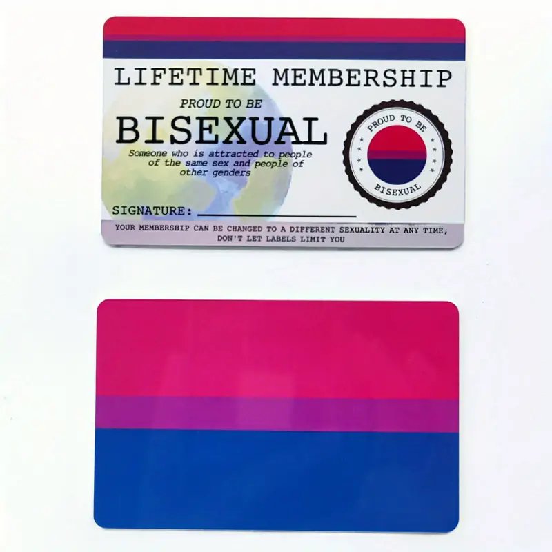 Bisexual Member Ship Card