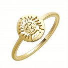 Supernatural Ring Sam & Dean's Tattoo Gold