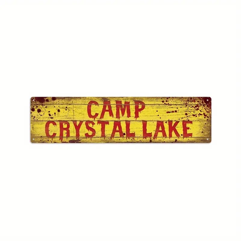 Friday the 13th Camp Crystal Lake "Street Sign"
