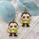 Creepy Chibi Jason Stainless Steel Hook Back Earrings