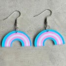 Transgender Pride Rainbow Earrings