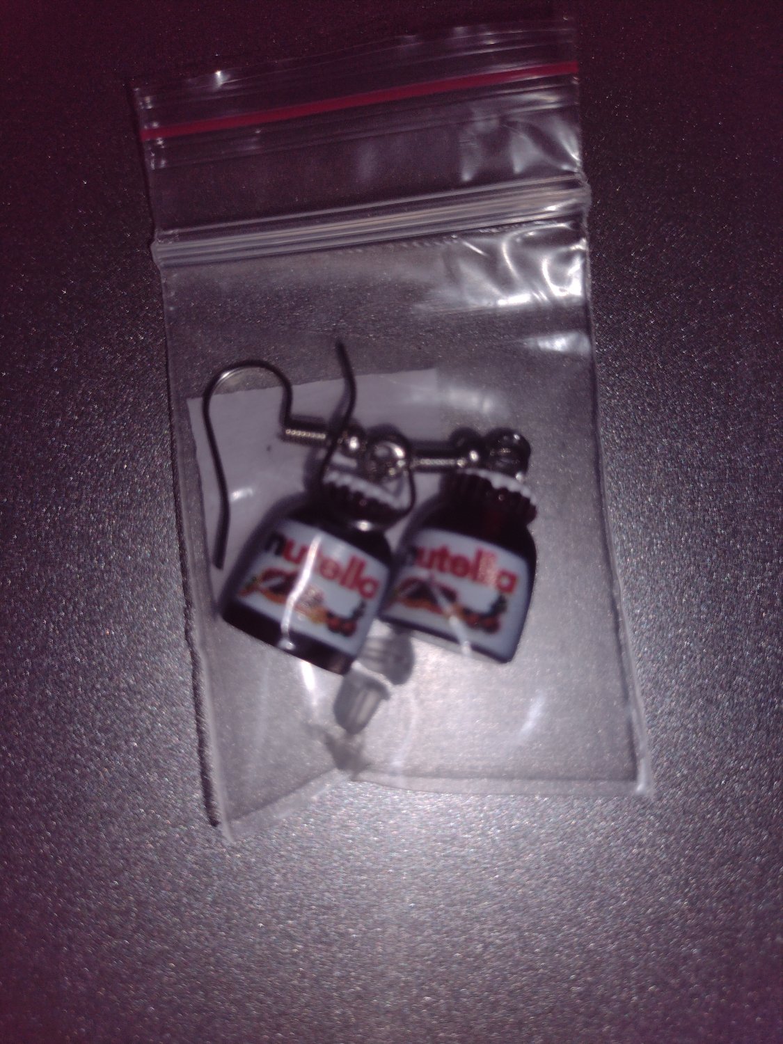 Nutella Bottle Earrings