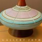 DANISH DELIGHT! EPIC HANSEN MID CENTURY MODERN TABLE LAMP! FIBERGLASS SHADE 50'S