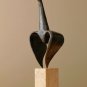PHOENIX RISING! DIRECT METAL & MARBLE SCULPTURE! SEYMOUR LIPTON ART! 1958 VTG