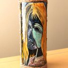 EPIC! ITALIAN MID CENTURY MODERN MELIOR POTTERY! LAMP BODY GAMBONE ART VTG 50 60