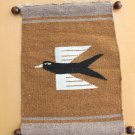 MCM DANISH MODERN BIRD ART TAPESTRY! VTG 60'S WALL HANGING ROSS LITTELL ERA