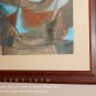 SUPERB! MID CENTURY MODERN EXPRESSIONIST ABSTRACT PAINTING! 1950'S ORIG. ART VTG