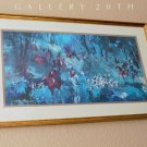 WOW! LEROY NEIMAN HUNT OF THE UNICORN LIMITED ORIG LITHOGRAPH! 1967 PAINTING ART