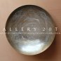 WOW! MID CENTURY MODERN "GOOD FORTUNE" BRASS DRAGON BOWL! 50'S VTG DISH CHINESE
