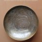 WOW! MID CENTURY MODERN "GOOD FORTUNE" BRASS DRAGON BOWL! 50'S VTG DISH CHINESE