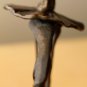MID CENTURY MODERN BRUTALIST BRONZE BALLERINA SCULPTURE! VTG GIACOMETTI ERA JERE