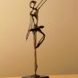 MID CENTURY MODERN BRUTALIST BRONZE BALLERINA SCULPTURE! VTG GIACOMETTI ERA JERE