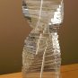 EPIC! STACKED ITALIAN LUCITE TABLE LAMP! KARL SPRINGER STYLE 60S 70S MID CENTURY