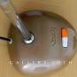 RARE & MINT! EARLY ARTICULATING CHROME FLUORESCENT DESK LAMP! JAPAN VTG 1960'S