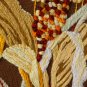 HUGE! MID CENTURY MARVELOUS! "INDIAN CORN" TAPESTRY! TEXTILE ORIG. WALL ART 60's