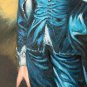 WOW!! "BLUE BOY" ORIG. ART OIL PAINTING! SUPERB THOMAS GAINSBOROUGH REPRODUCTION