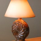SUMPTUOUS! CARVED WOOD DECORATOR TABLE LAMP! VTG MID CENTURY RUSTIC RETRO LIGHT SUMPTUOUS! CARVED WOOD DECORATOR TABLE LAMP! VTG MID CENTURY RUSTIC RETRO LIGHT