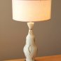 MID CENTURY MODERN FREDERICK WEINBERG FAIP TABLE LAMP! PLASTER ATOMIC VTG 1950's