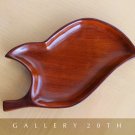 RARE! HAITIAN MAHOGANY CATCHALL! MID CENTURY NEW YORK VTG TRAY WOOD 1950S 1960S