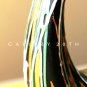 MID CENTURY MODERN ITALIAN BIOMORPHIC DRIP VASE! POTTERY 1950'S ABSTRACT ART VTG