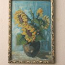 POST IMPRESSIONIST SUNFLOWERS AFTER VAN GOGH OIL PAINTING! FLOWERS ORIG 1930 ART