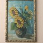 POST IMPRESSIONIST SUNFLOWERS AFTER VAN GOGH OIL PAINTING! FLOWERS ORIG 1930 ART