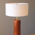 FAB! MID CENTURY DANISH MODERN SOLID ROSEWOOD & TEAK LAMP! 50'S LIGHT VTG ATOMIC