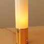 RARE! MID CENTURY MODERN ATOMIC CYLINDER LAMP! SPUTNIK PANTON 60S VTG BRASS DESK