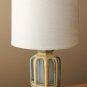 RARE! MID CENTURY MODERN 'LIGHT HOUSE' TABLE LAMP! VTG BLUE 50'S 60S RETRO LIGHT
