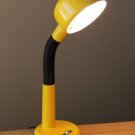 WOW! MID CENTURY MODERN 1970S DESK LAMP! ATOMIC YELLOW KOVACS VTG LIGHTING RETRO