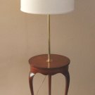 EPIC FREDERICK COOPER TABLE LAMP! QUEEN ANNE STYLE ANTIQUE GORGEOUS! 1960s WOOD
