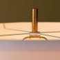 ORIGINAL ATOMIC DECOR! GOLD LEAF ROCKET TABLE LAMP! MID CENTURY MODERN 1950S VTG