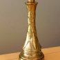 ORIGINAL ATOMIC DECOR! GOLD LEAF ROCKET TABLE LAMP! MID CENTURY MODERN 1950S VTG