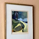 JOAN GUNTHER! MID CENTURY MODERN  ABSTRACT PAINTING! WATERCOLOR ART VTG
