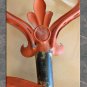HOLLYWOOD REGENCY! MID CENTURY ITALIAN PALLADIO WALL ART LAMP! SCONCE 50'S VTG