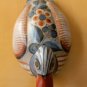 QUACK! LARGE MID CENTURY PAINTED POTTERY DUCK SCULPTURE! 50S MEXICO ORIG ART VTG
