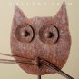 WOW! MID CENTURY MODERN BRUTALIST CAT SCULPTURE PLANTER! KIMBALL BULLET 50'S 60S