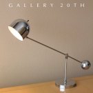 ITALIAN MID CENTURY MODERN ARREDOLUCE SWING ARM DESK LAMP! CHROME VTG 50'S 60'S