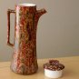 RARE ARNELS ABSTRACT DRIP GLAZE POTTERY PITCHER! MID CENTURY MODERN VTG DECANTER