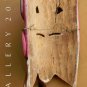 STRIKING! MID CENTURY POLYCHROME DEER RAM FACE MASK! PERUVIAN FOLK ART! WALL ART