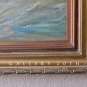 WOW! LONGSETH! MID CENTURY EXPRESSIONIST OIL SEASCAPE PAINTING! ORIGINAL ART 60S