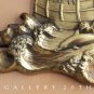 MINTY! MID CENTURY REGENCY GOLD SHIP WALL ART! VTG SCULPTURE 50'S GALLEON