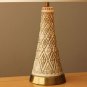 NICE! MID CENTURY MODERN JO-WALLIS TABLE LAMP! VTG 50'S 60S ATOMIC CERAMIC RETRO