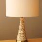 NICE! MID CENTURY MODERN JO-WALLIS TABLE LAMP! VTG 50'S 60S ATOMIC CERAMIC RETRO