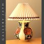 MID CENTURY MODERN PRIMITIVE SCULPTURAL TABLE LAMP! INTERIOR DESIGN VTG 50'S 60S