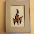 WOW! MID CENTURY MODERN HAGENAUER TEAK HORSE SCULPTURE WALL ART! VTG 50S DANISH