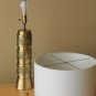 RARE! MID CENTURY MODERN BRASS TABLE LAMP! GOLD VTG 50'S 60'S ATOMIC DECOR RETRO