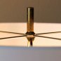 RARE! MID CENTURY MODERN BRASS TABLE LAMP! GOLD VTG 50'S 60'S ATOMIC DECOR RETRO