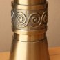 RARE! MID CENTURY MODERN BRASS TABLE LAMP! GOLD VTG 50'S 60'S ATOMIC DECOR RETRO